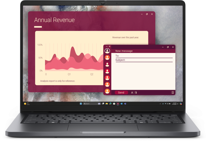 Laptopuri si accesorii - DL PC14250 FHD+ CORE7-150U 16 256 W11P