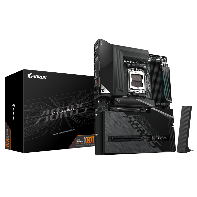 Componente PC NOI - MB GIGABYTE X870 AORUS STEALTH