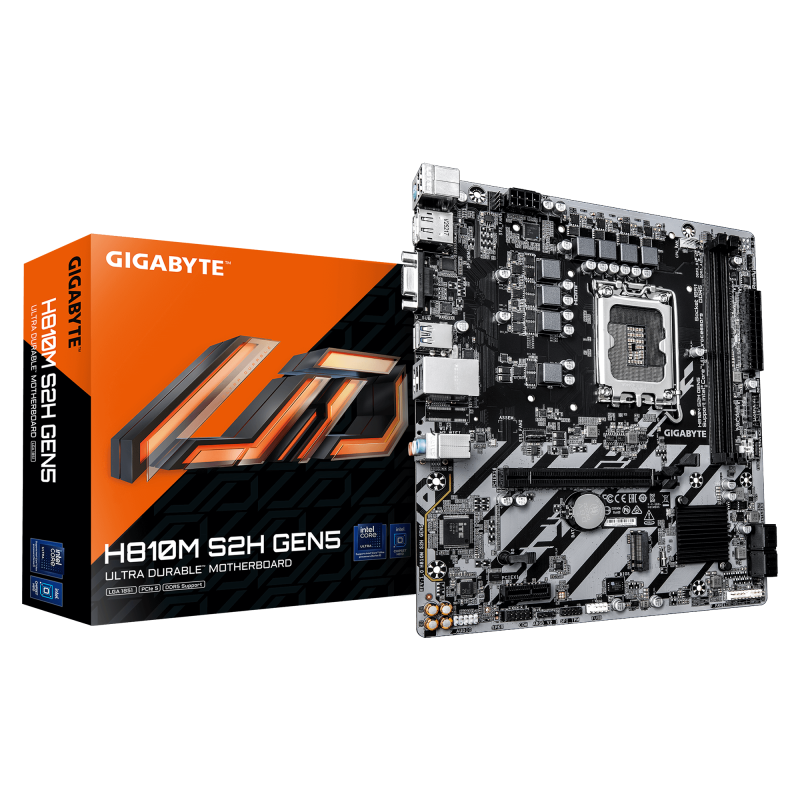 PC, Componente & Software - MB GIGABYTE H810M S2H LGA 1151 DDR5 GEN5
