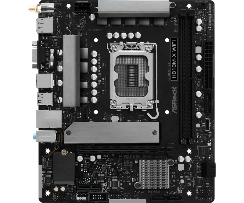 PC, Componente & Software - Asrock H810M-X WiFi