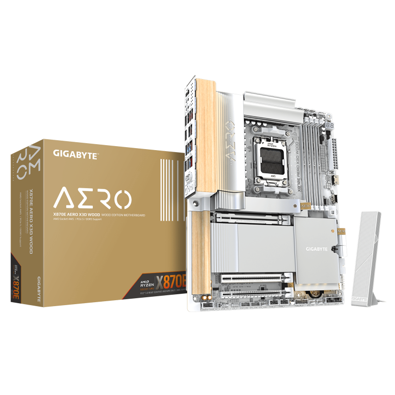 PC, Componente & Software - GIGABYTE X870E AERO X3D WOOD
