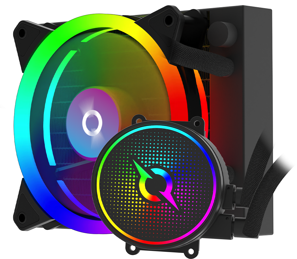 CPU Cooler Aquarius 120 AIO Black ARGB [0]