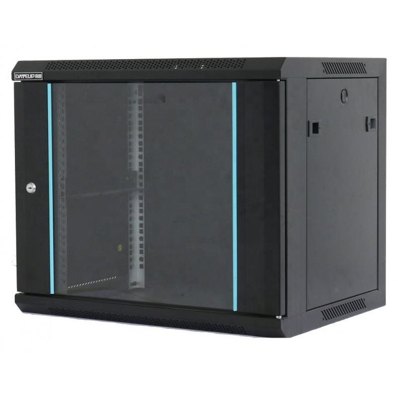Servere - RACK 6U 600x600 MONTAJ PERETE NEGRU