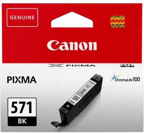 Imprimante&Consumabile - CANON CLI-571BK BLACK INKJET CARTIDGE