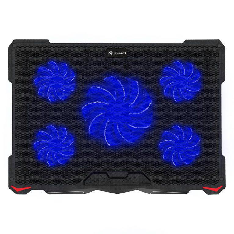Cooler Tellur Basic, 17" LED, USB, negru [2]