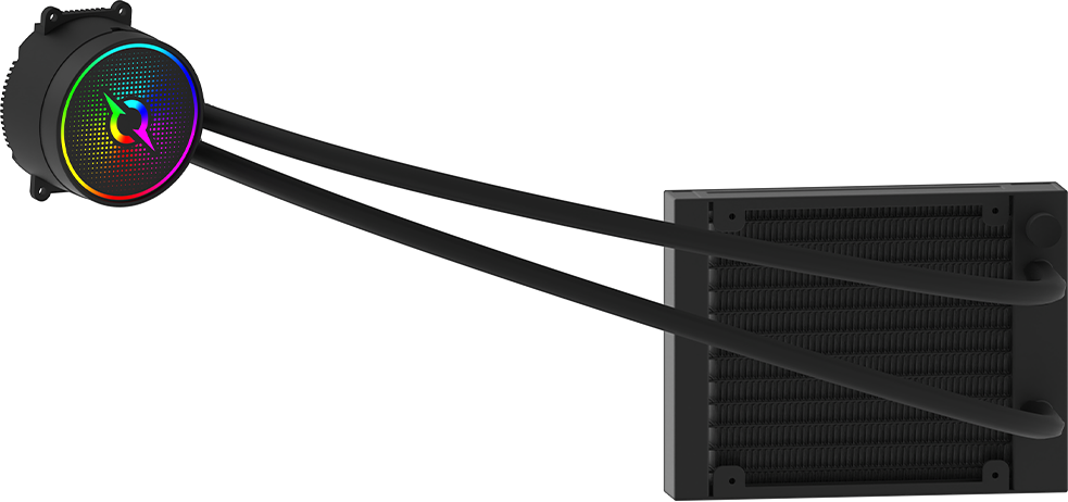 CPU Cooler Aquarius 120 AIO Black ARGB [3]