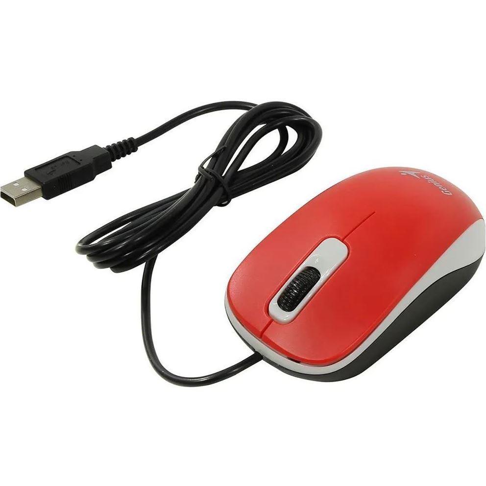 Mouse Genius DX-110 1000DPI, rosu [1]