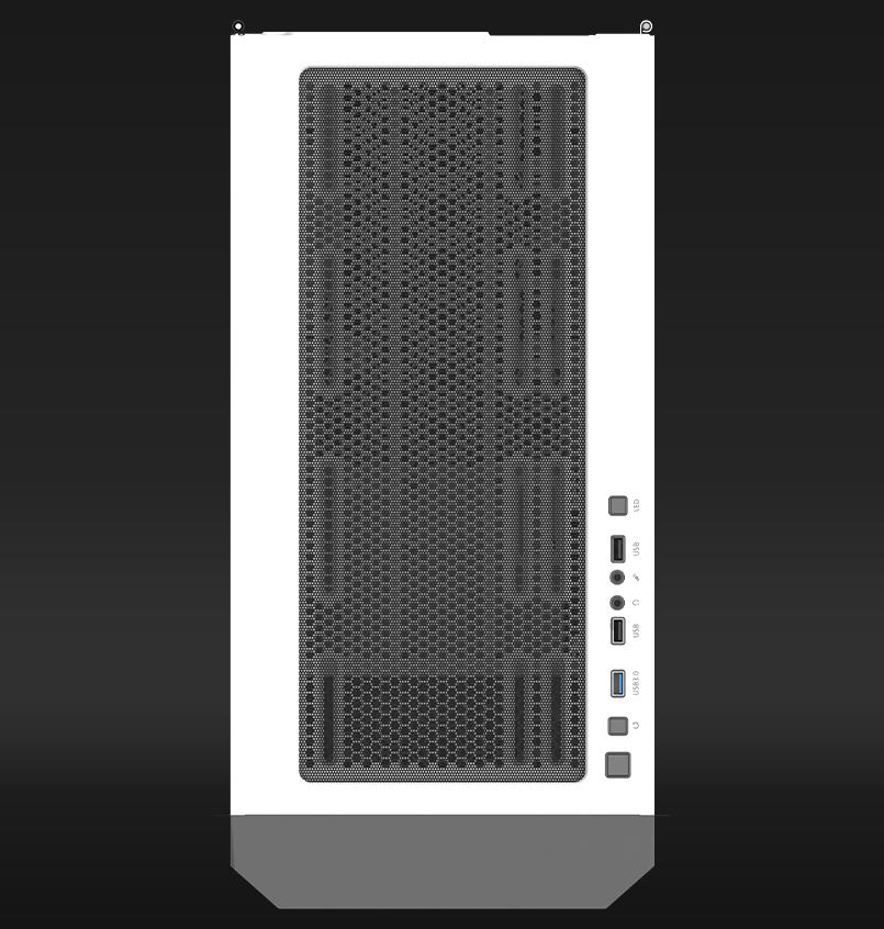 Carcasa Aqirys Aquilla Midi Tower White [1]