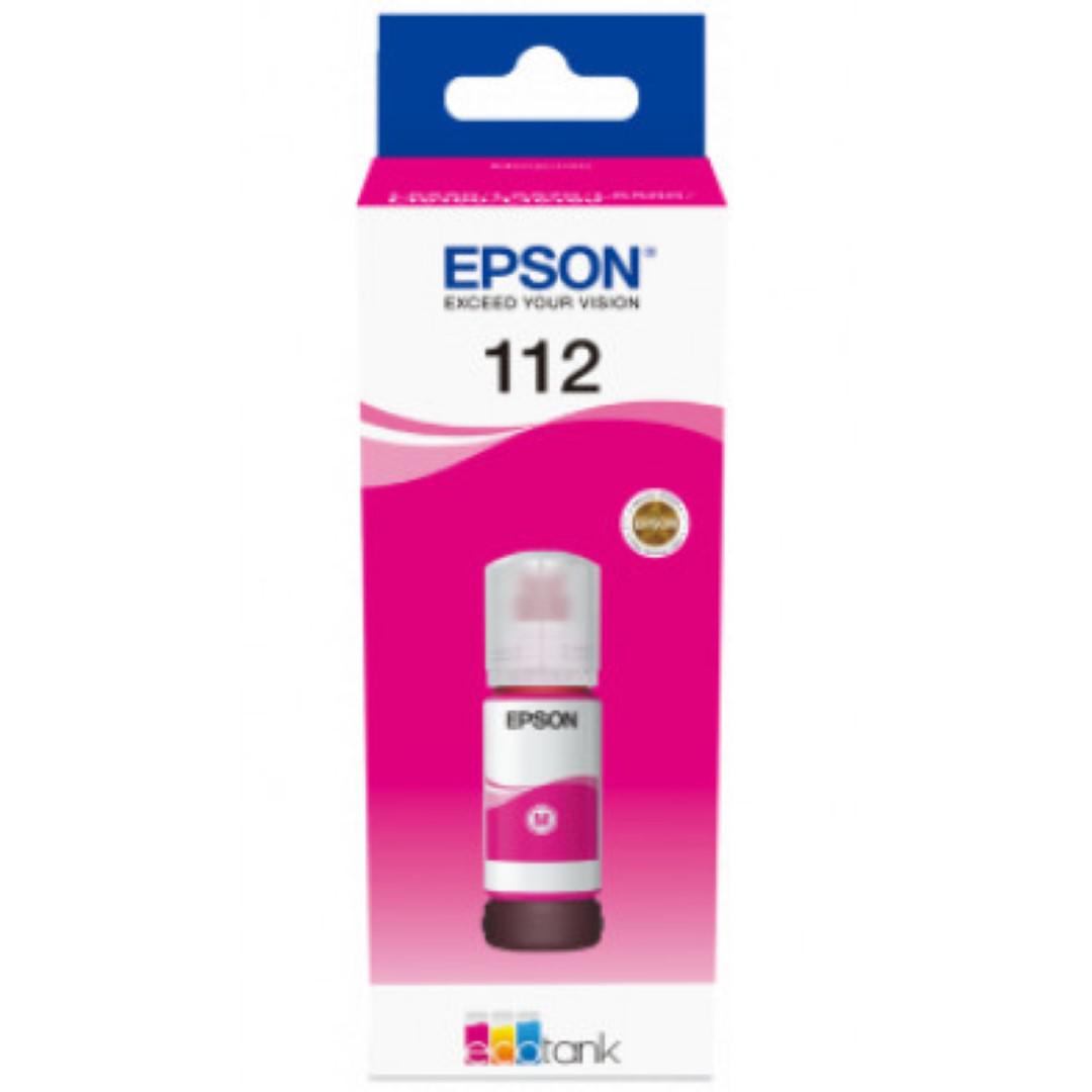 Imprimante&Consumabile - EPSON 112 PIGMENT MAGENTA INK BOTTLE