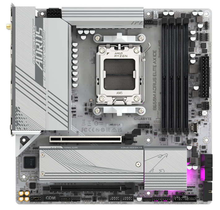 MB Gigabyte B650M AORUS ELITE AX ICE [1]