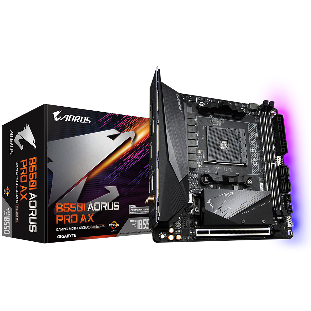 PC, Componente & Software - MB GIGABYTE B550I AORUS PRO AX AM4