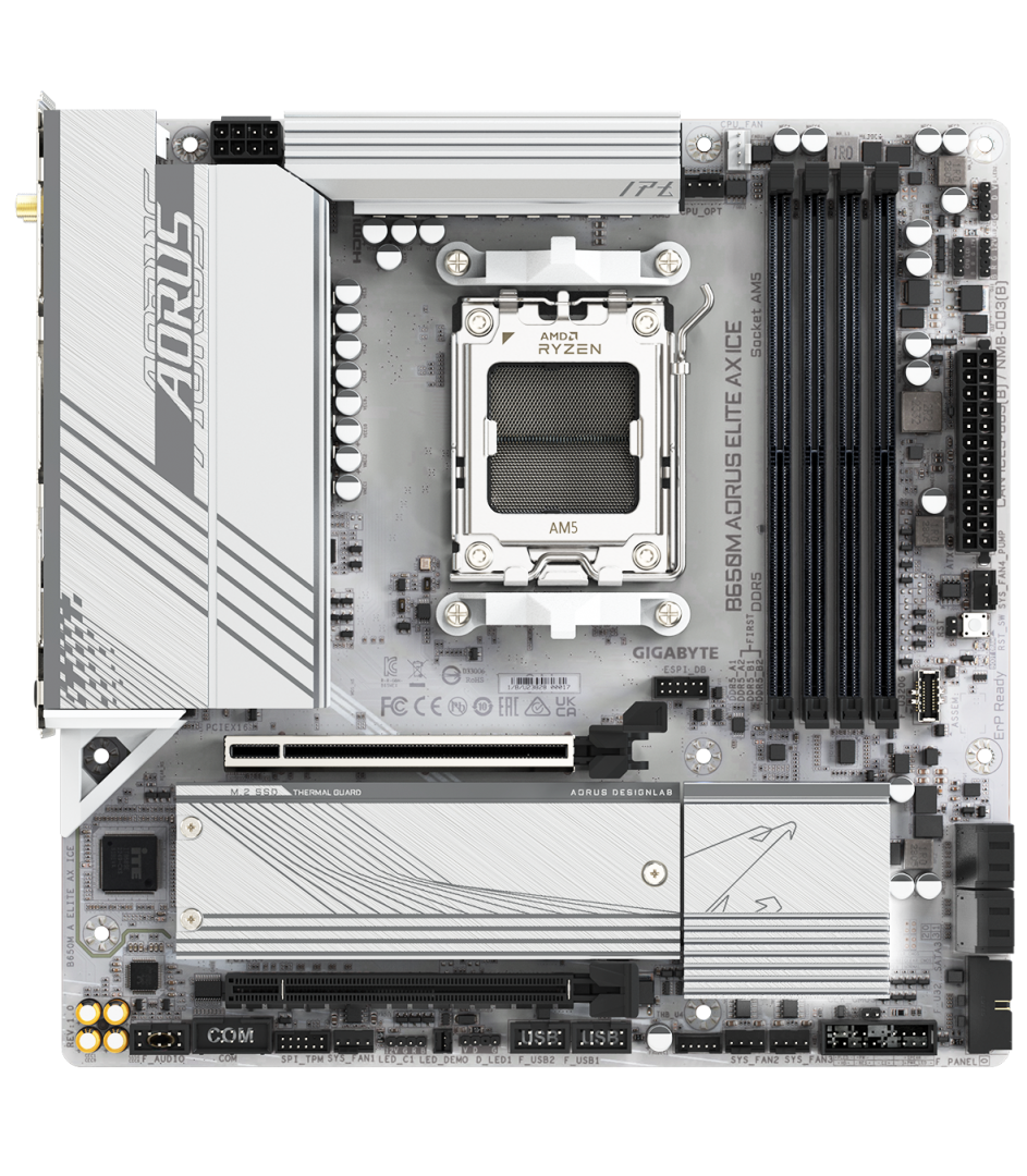 MB Gigabyte B650M AORUS ELITE AX ICE [2]