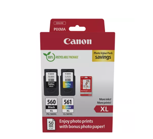 Imprimante&Consumabile - CANON PG-560XL/CL-561XL PHOTO VALUE PACK
