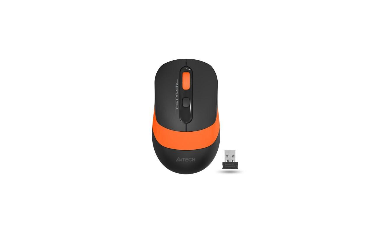 Periferice - MOUSE A4TECH FG10 WS 2000DPI, PORTOCALIU