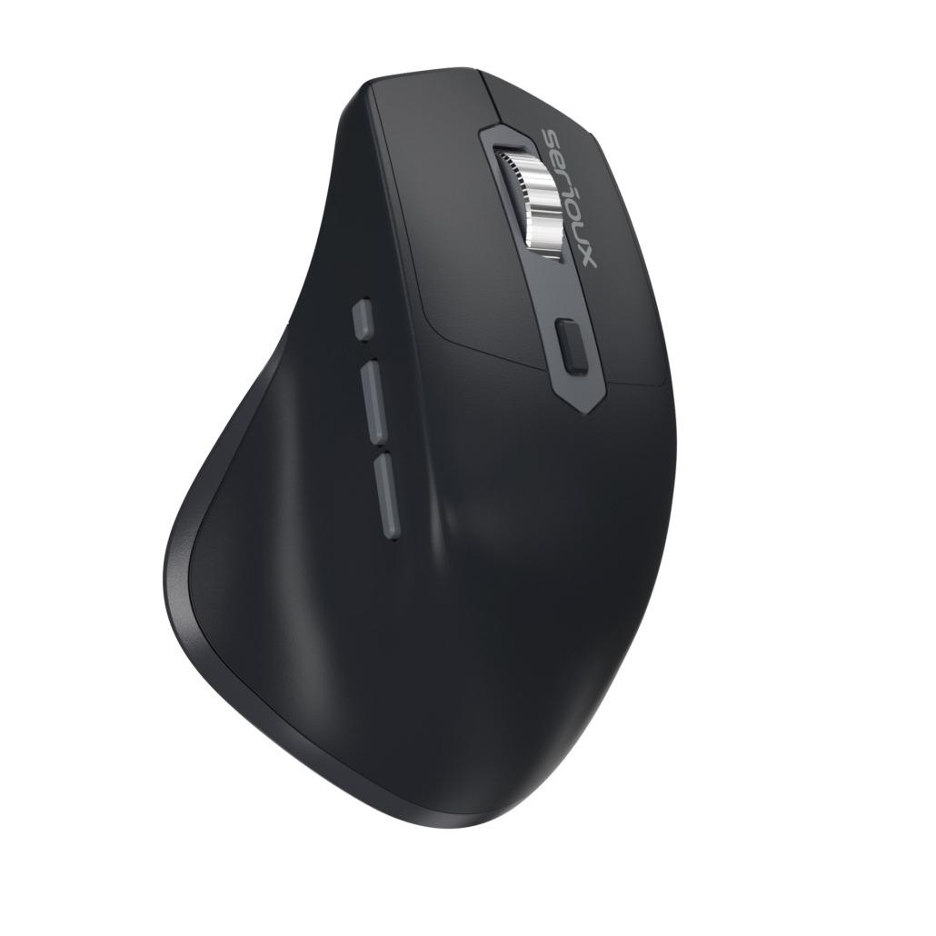 MOUSE SERIOUX APEX  166 WR BLACK USB [3]