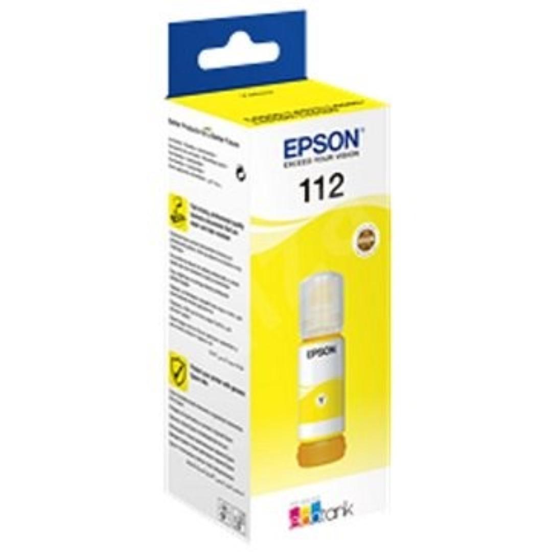 Imprimante&Consumabile - EPSON 112 PIGMENT YELLOW INK BOTTLE