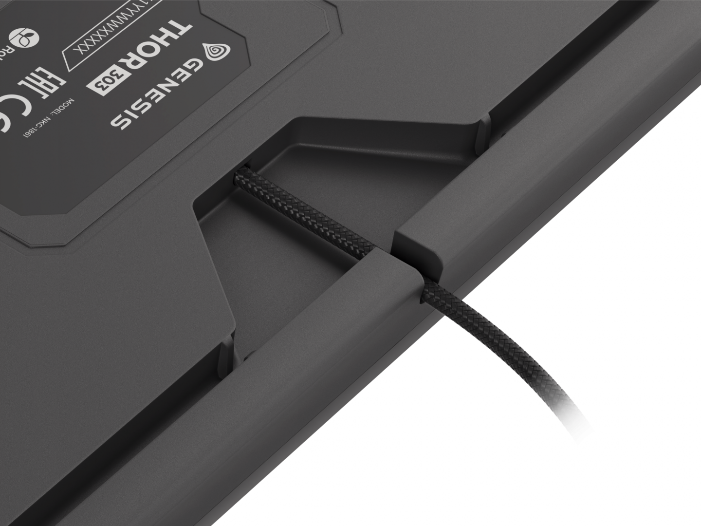 Tastatura Genesis Thor 303 R negru [1]