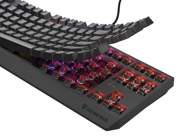 Tastatura Genesis Thor 230 TKL B negru [6]