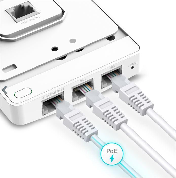 TPLINK AP AX1800 WALL PLATE WIFI 6 [1]