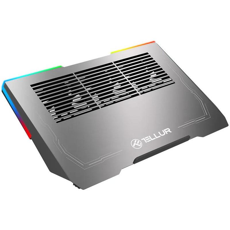 Standuri și Coolere Laptop - Cooler laptop Tellur Shade 17", gri