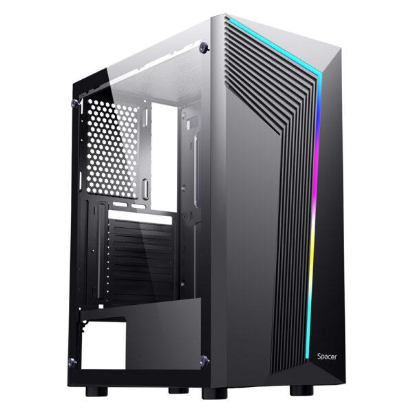 PC, Componente & Software - Carcasa Spacer WARRIOR ATX MidTower