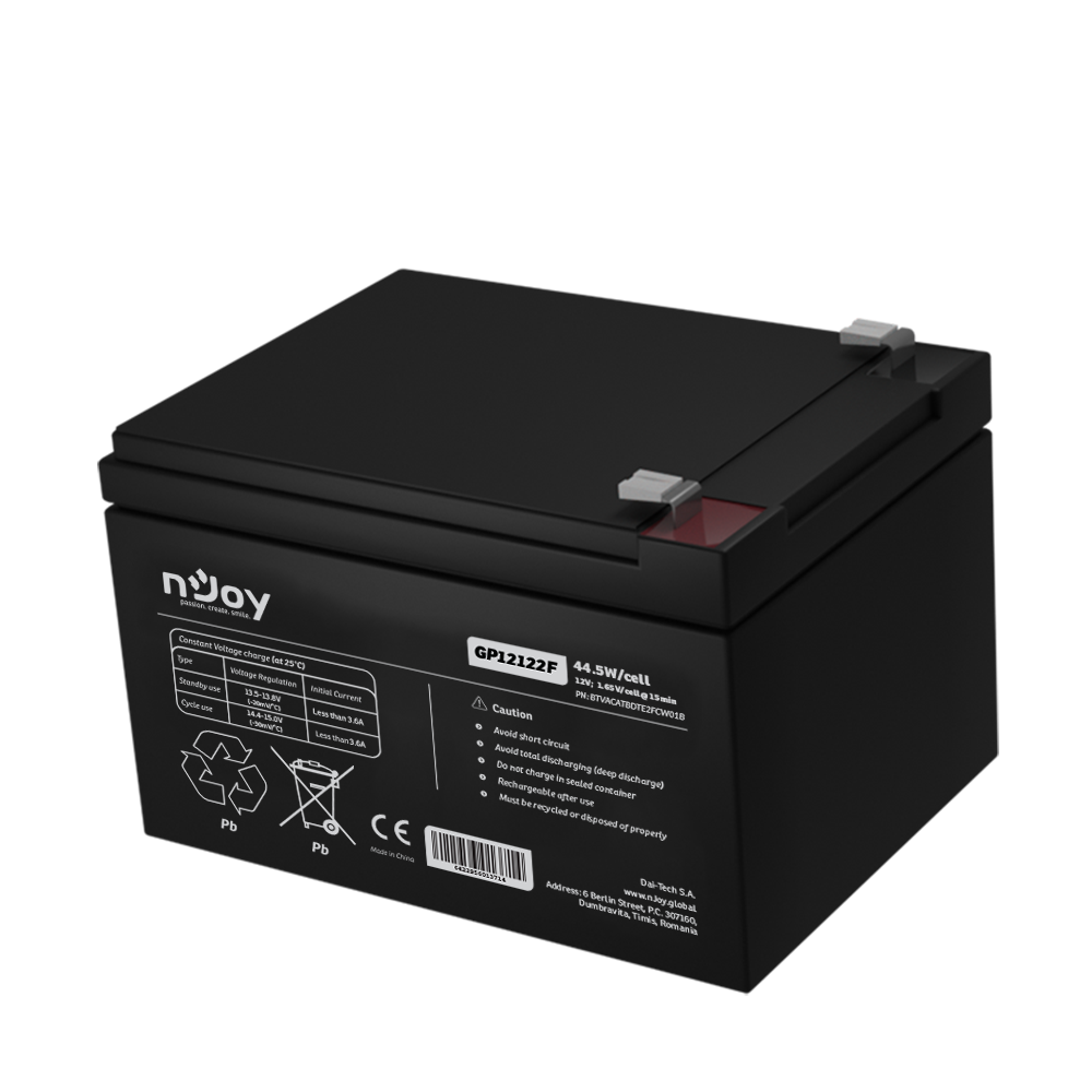 Accesorii UPS-uri - ACUMULATOR NJOY GP12122F 12V