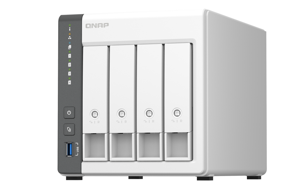 NAS - NAS QNAP 433 4BAY 2.0GHZ 4GB TWR SATA