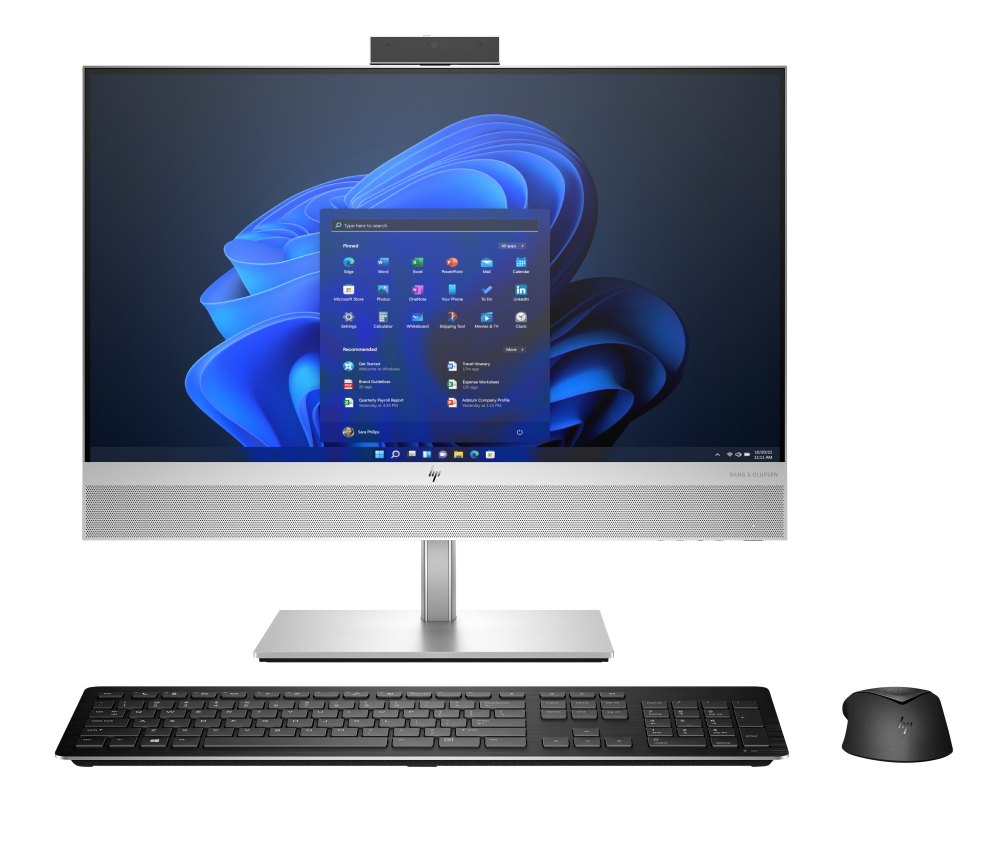 AIO HP EliteOne 840 G9, 23.8 inch, i5-12500, 16GB DDR5, 256GB SSD, Windows 11 Pro, touchscreen, HP Recline Stand [2]
