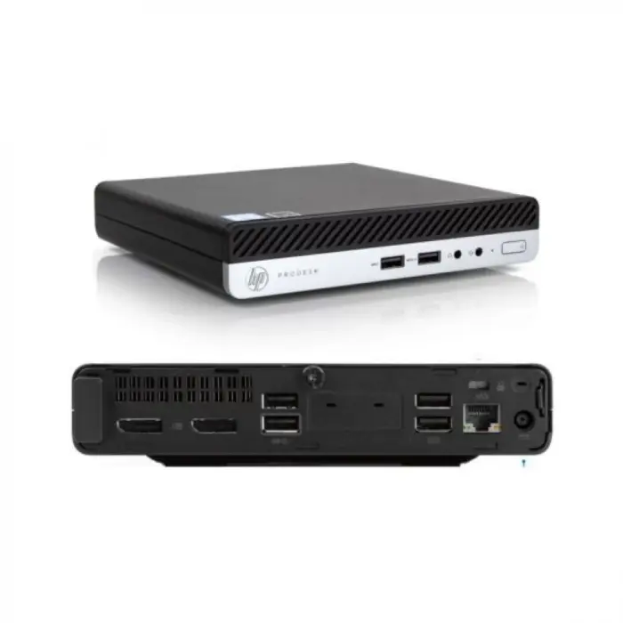 Calculator REFURBISHED mini HP ProDesk 400 G4 Mini PC, Intel Core i3-8100, 8GB DDR4, 256GB SSD, Windows 10 Pro [2]