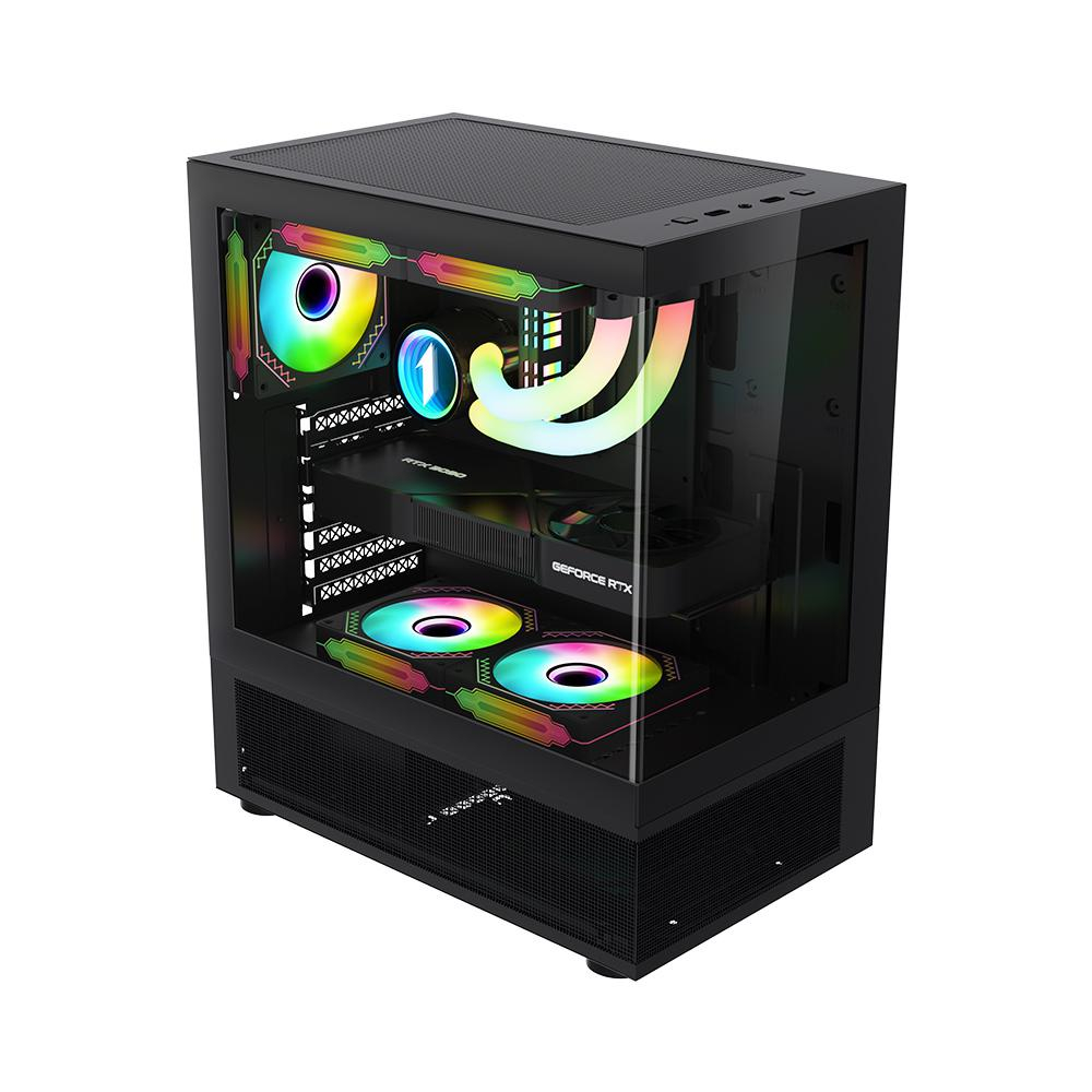 Carcasa 1STPLAYER Gaming MI7-A BLACK [2]