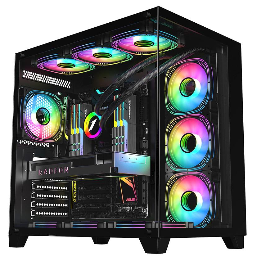 Carcasa 1STPLAYER Gaming MV8 BLACK [3]