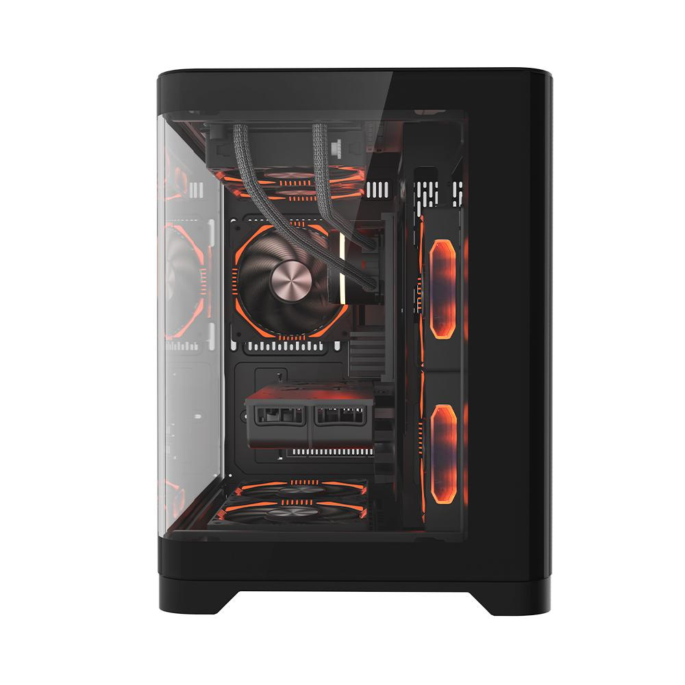 Carcasa 1STPLAYER Gaming UV5 BLACK [4]