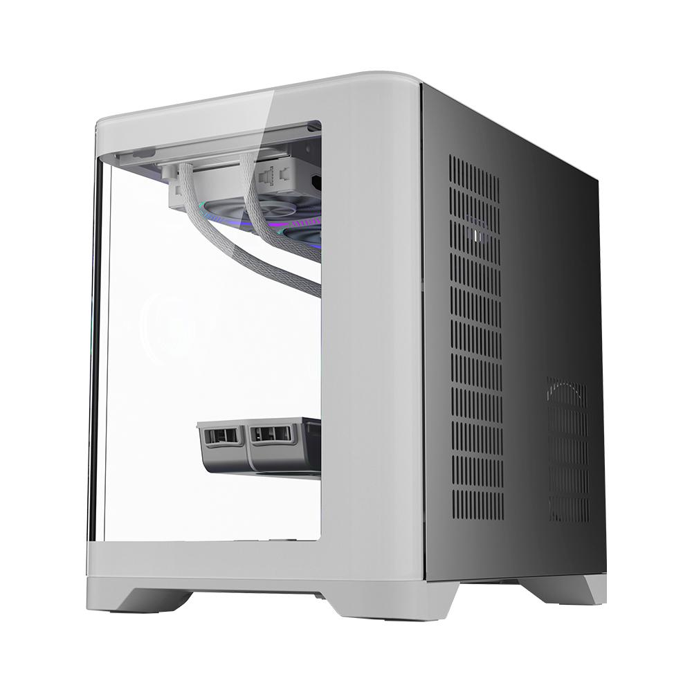 Carcasa 1STPLAYER Gaming UV5 WHITE [5]