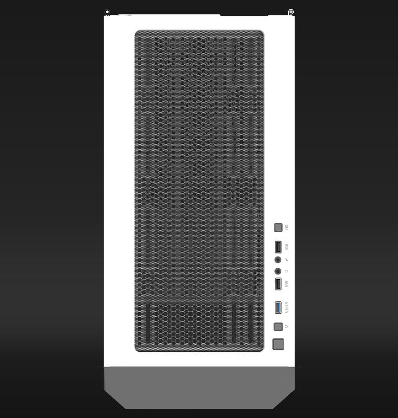 Carcasa Aqirys Aquilla Midi Tower White [2]