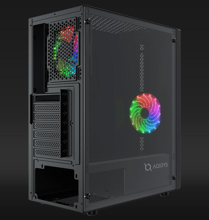Carcasa Aqirys Mizar Midi Tower Black [4]