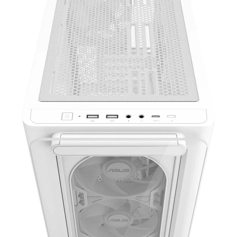 Carcasa Asus A23 PLUS TG ARGB WHITE [8]