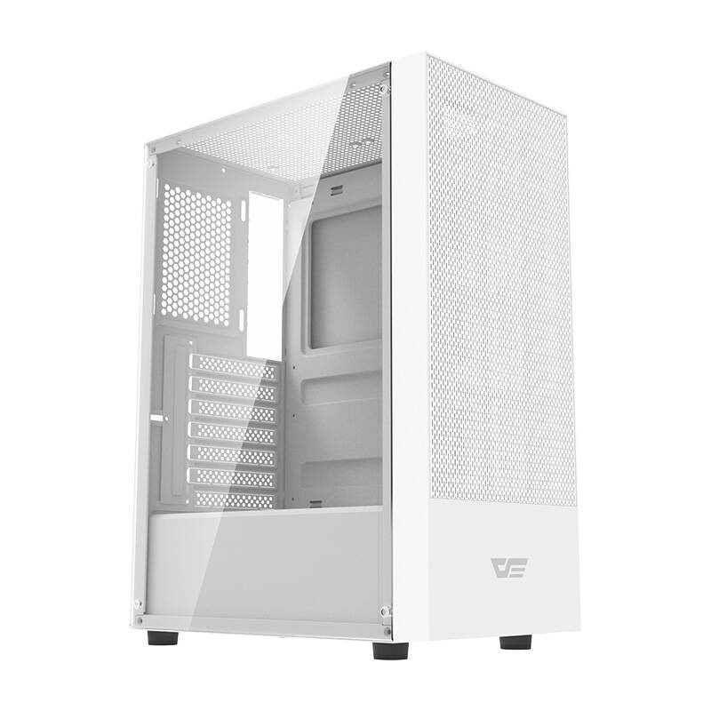 Carcasă pentru computer Darkflash A290 (alb) + 3 ventilatoare RGB [2]