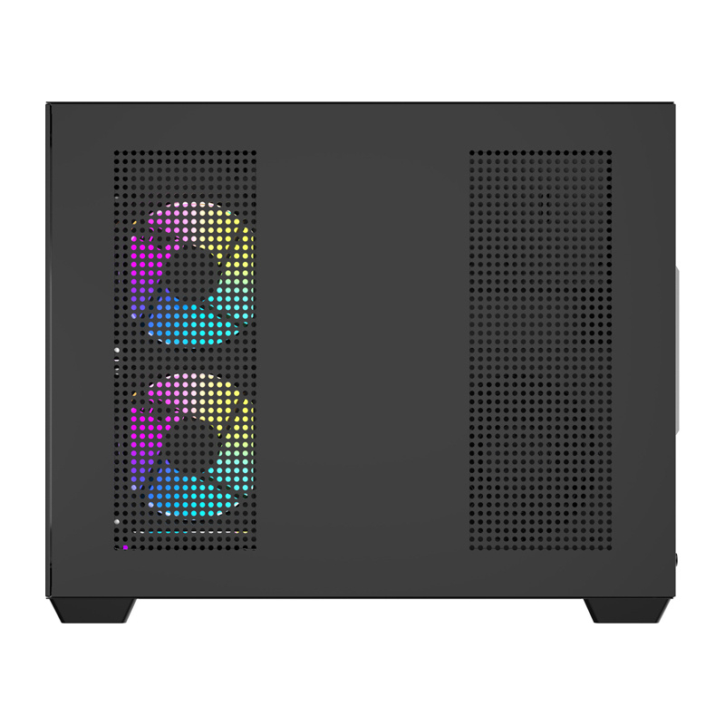 Carcasă pentru computer DarkFlash B275 PRO (negru) + 6 ventilatoare [5]