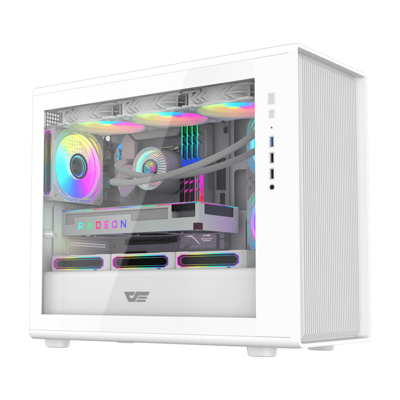 Carcasă pentru computer Darkflash DB460M (alb) [2]