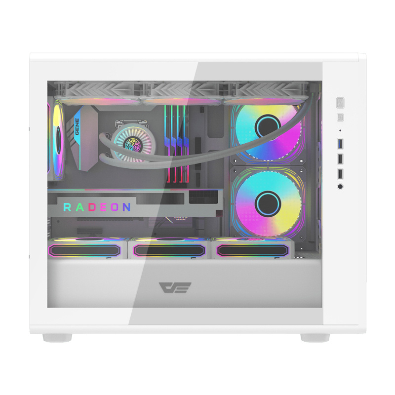 Carcasă pentru computer Darkflash DB460M (alb) [4]
