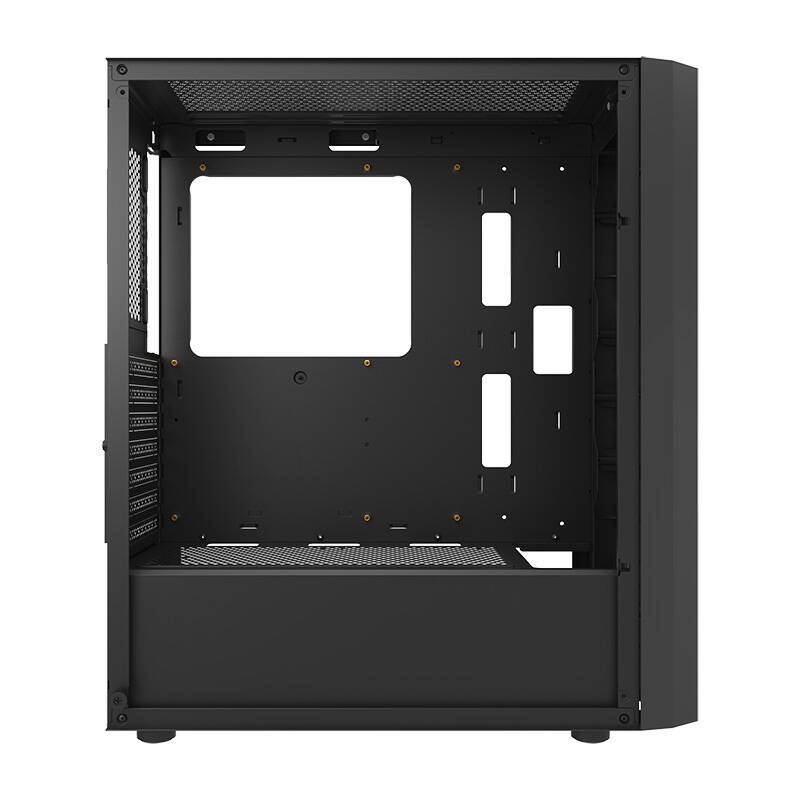 Carcasă pentru computer Darkflash DK351 (negru) + 4 ventilatoare RGB [7]