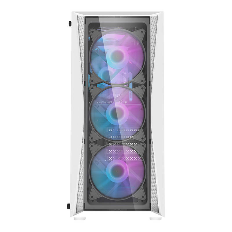 Carcasă pentru computer Darkflash DK352 Plus (alb și negru) + 4 ventilatoare ARGB [2]
