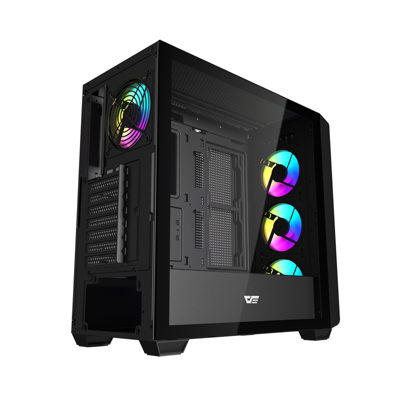 Carcasă pentru computer Darkflash DS900WD ATX (negru) [2]