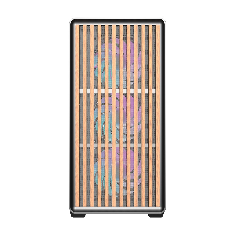 Carcasă pentru computer Darkflash DS900WD (negru) + 4 ventilatoare [3]