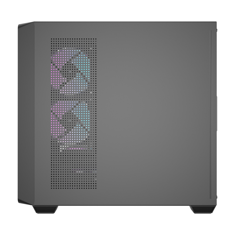 Carcasă pentru computer Darkflash DS900WD (negru) + 4 ventilatoare [7]