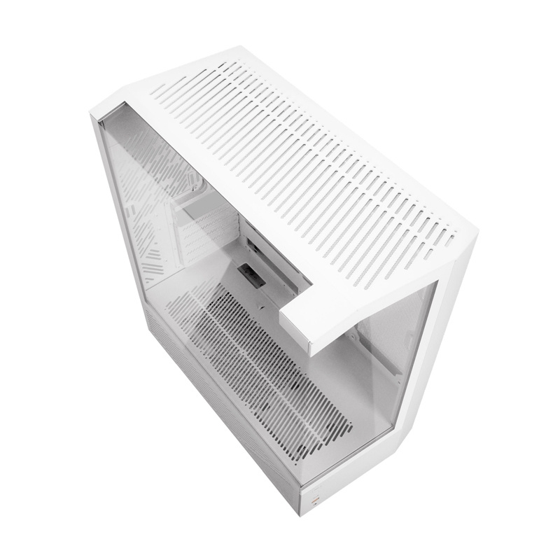 Carcasă pentru computer Darkflash DY460 (alb) + 4 ventilatoare ARGB [5]