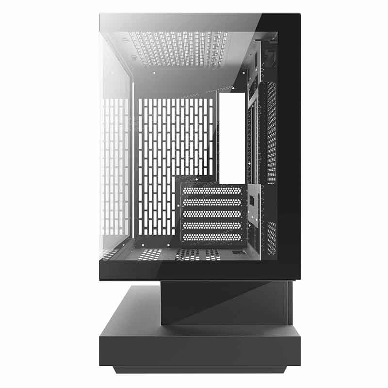 Carcasă pentru computer Darkflash F1 (negru) + 6 ventilatoare ARGB [5]