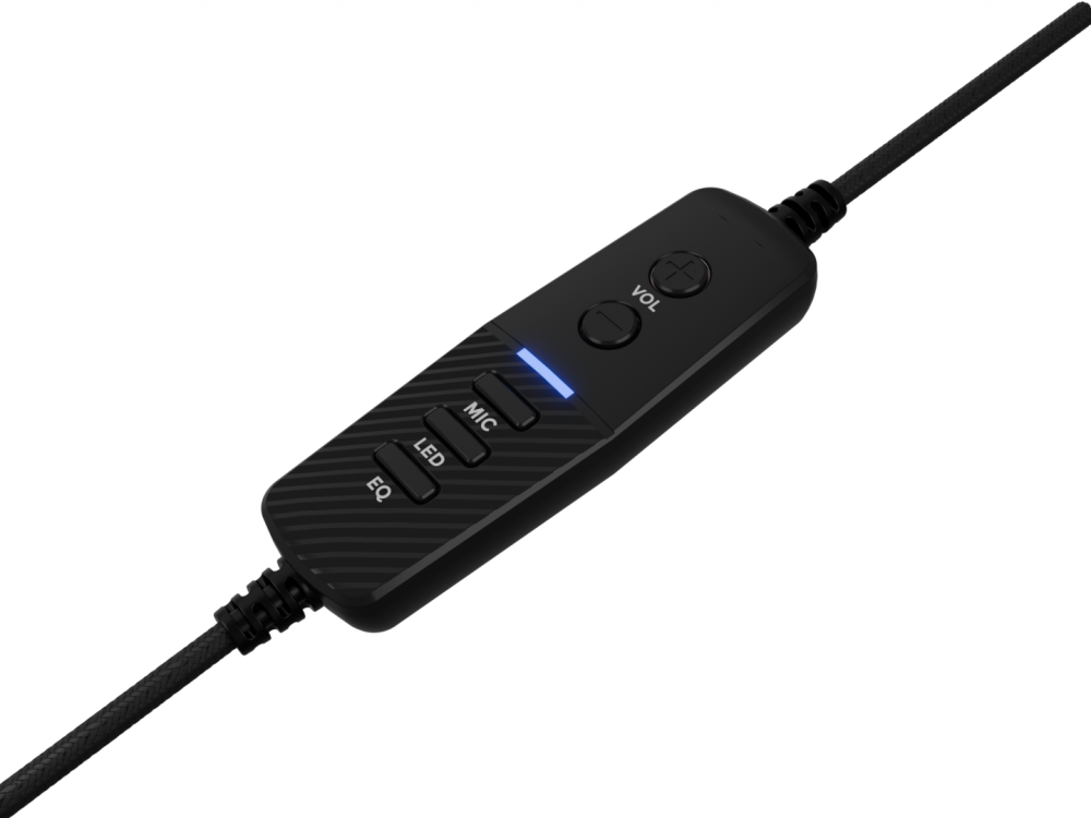 Casti cu fir Genesis Neon 764 negru [8]