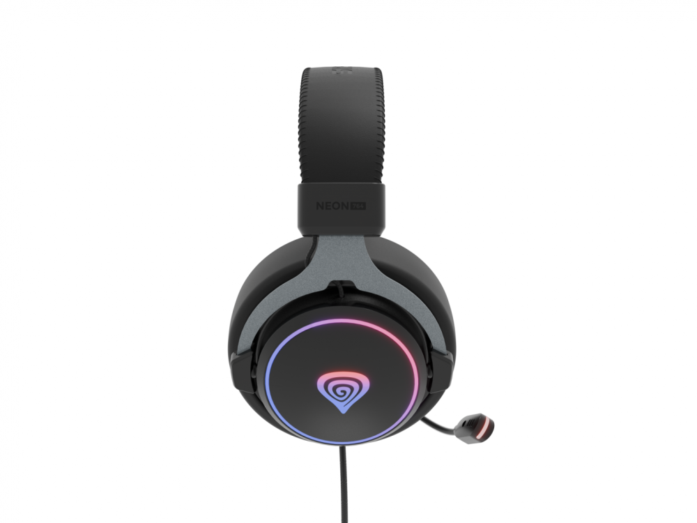 Casti cu fir Genesis Neon 764 negru [4]