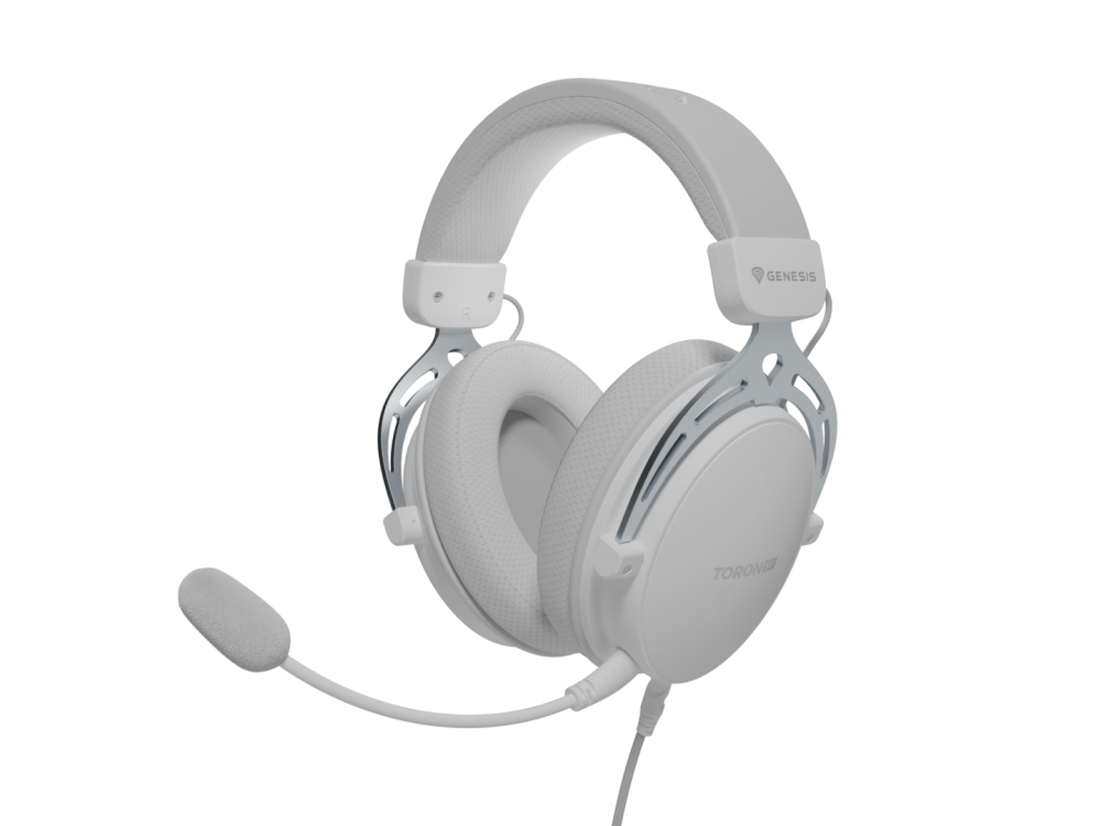 Casti cu fir Genesis Toron 531 alb [2]